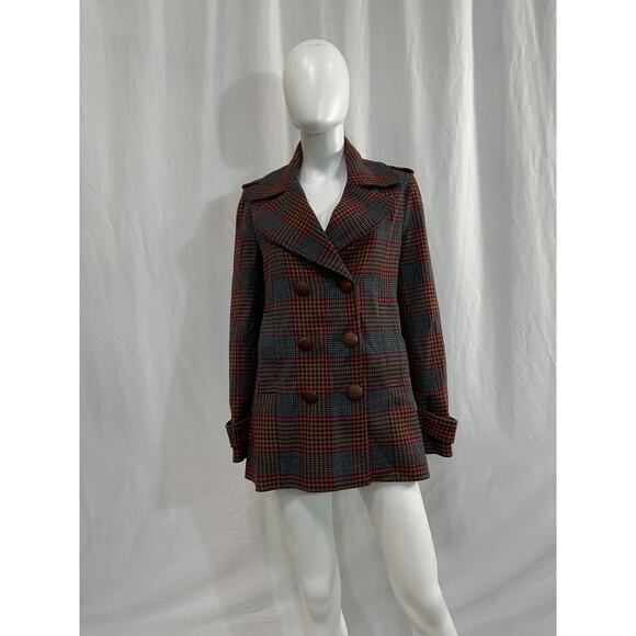 Aggi By Halewski 'Giada' Red Jacket Size XS - Picture 2 of 5